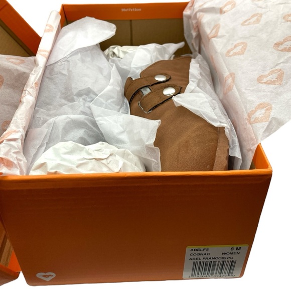 Rocket Dog Abel Cognac Shearling Mule 8 - Picture 8 of 8